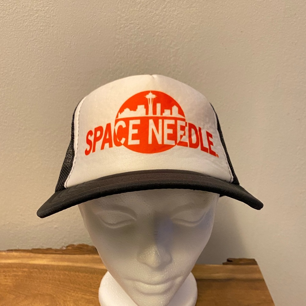 Seattle Space Needle Mesh Back Hat